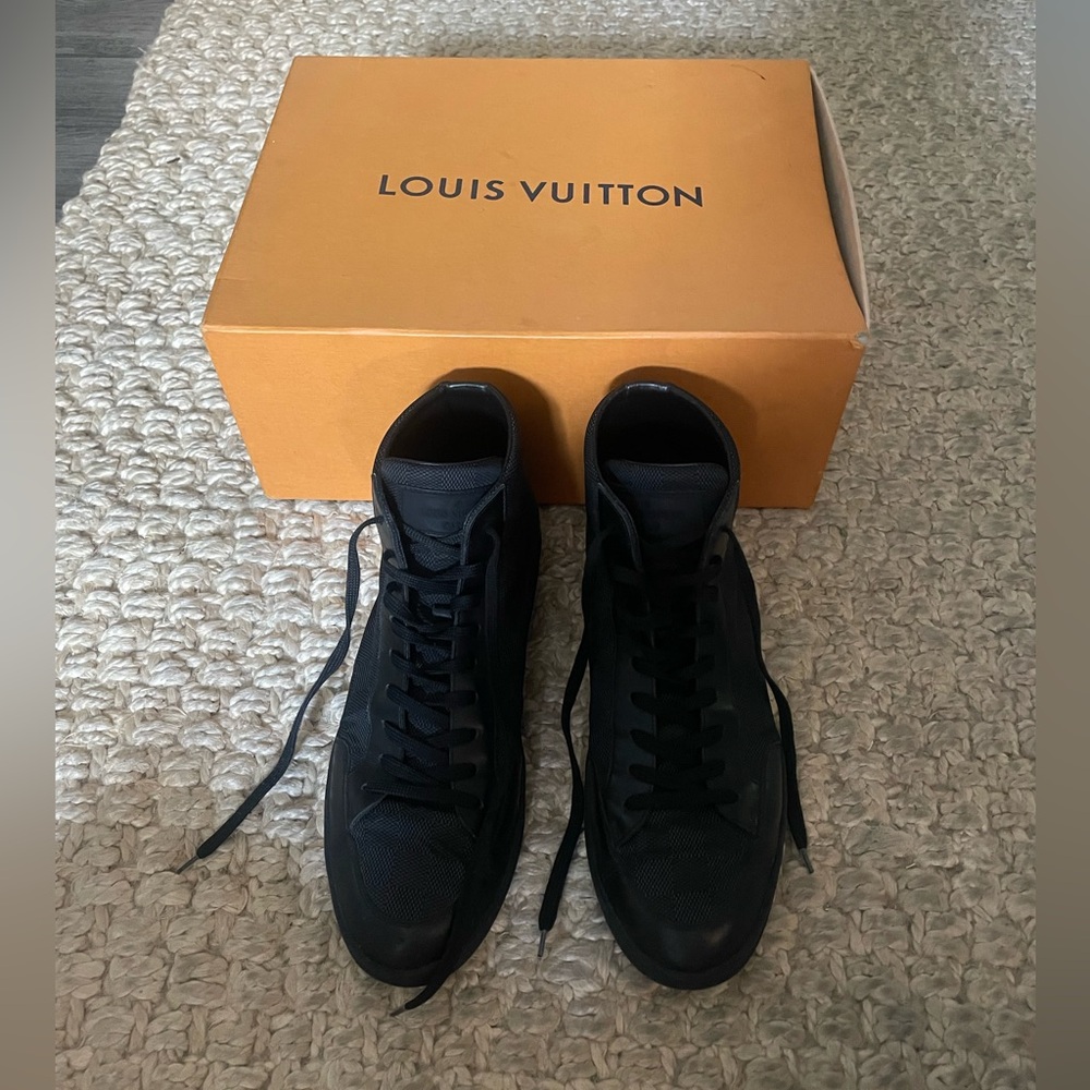 Limited Edition Louis Vuitton Men's Dark Sneakers